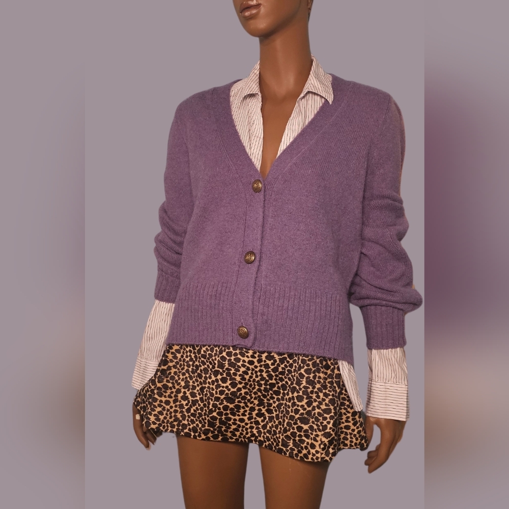 Lilac Cardigan Brand Yest Size M